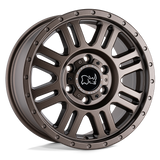 18" Black Rhino Hard Alloys YELLOWSTONE MATTE BRONZE 6X130