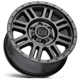 16" Black Rhino Hard Alloys YELLOWSTONE MATTE GUNMETAL 5X160