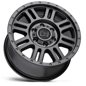 16" Black Rhino Hard Alloys YELLOWSTONE MATTE GUNMETAL 6X130