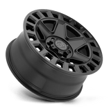17" Black Rhino Hard Alloys YORK MATTE BLACK 5X127
