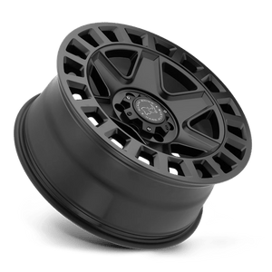 17" Black Rhino Hard Alloys YORK MATTE BLACK 5X120
