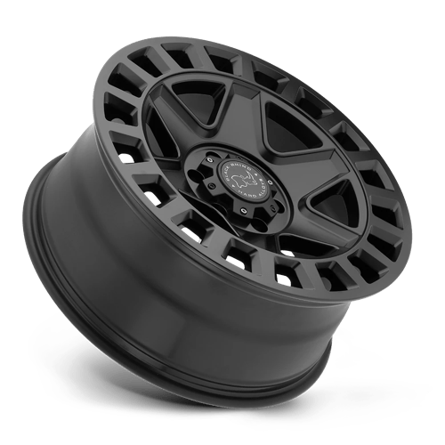 17" Black Rhino Hard Alloys YORK MATTE BLACK 5X114.3