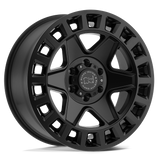 17" Black Rhino Hard Alloys YORK MATTE BLACK 5X127