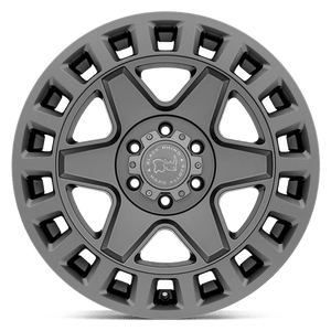 17" Black Rhino Hard Alloys YORK MATTE GUNMETAL 5X127