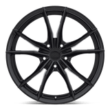 20X9 Black Rhino Hard Alloys ZION GLOSS BLACK 6X114.3