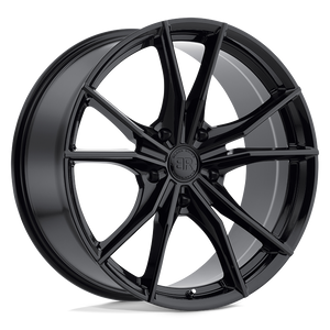 20X9 Black Rhino Hard Alloys ZION GLOSS BLACK 6X114.3