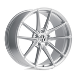 22" Victor Equipment ZUFFEN SILVER W/ BRUSHED FACE 5X130